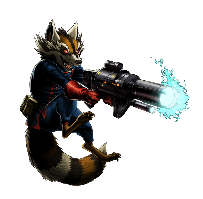 Rocket Raccoon PNG pngteam.com