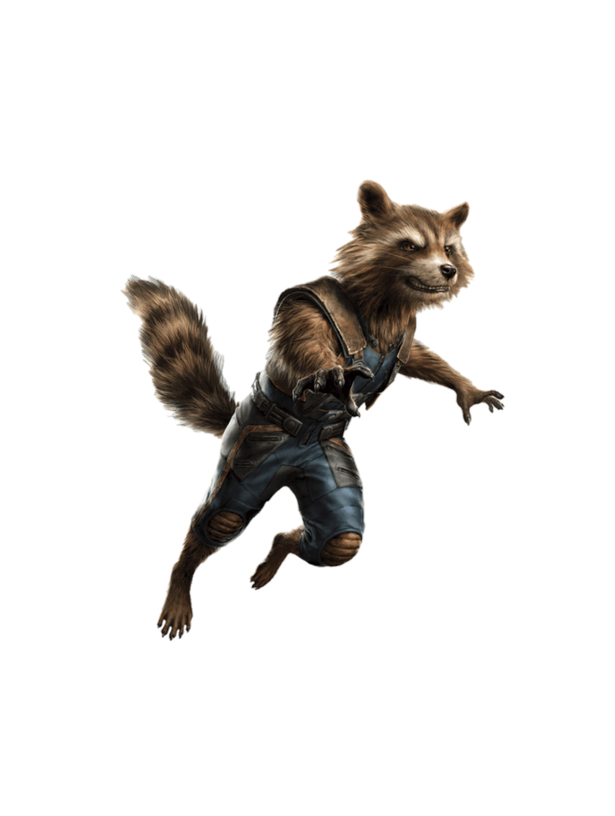 Rocket Raccoon PNG Best Image pngteam.com