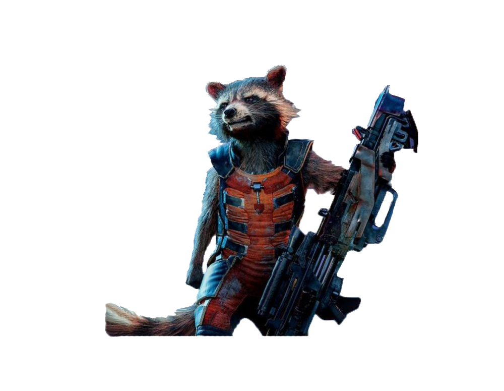 Rocket Raccoon PNG High Definition Photo Image