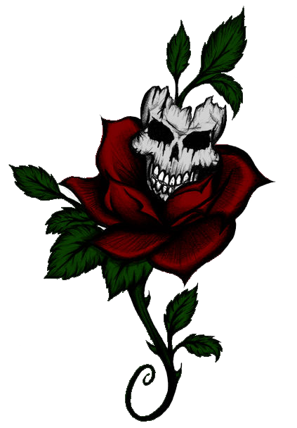 Rose Tattoo PNG Image in High Definition pngteam.com