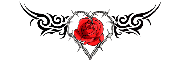 Rose Tattoo PNG File pngteam.com