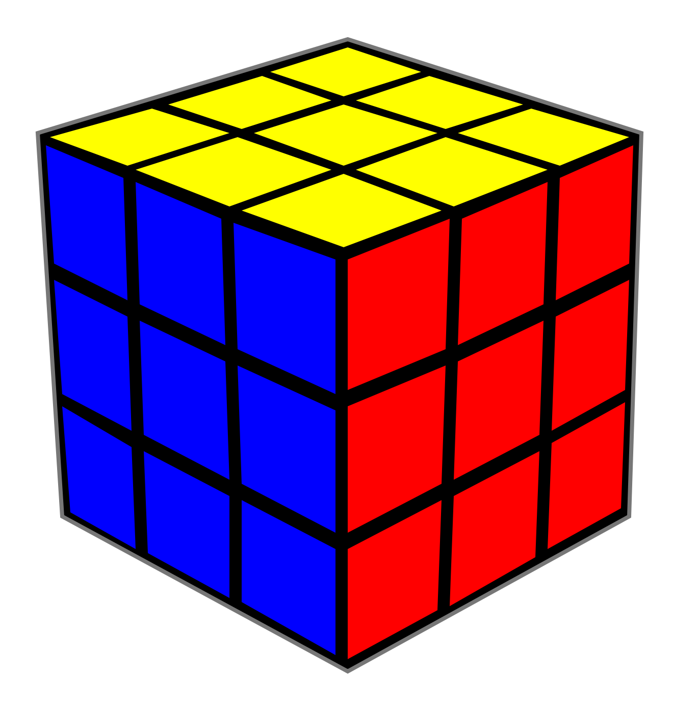 Rubiks Cube PNG Image in Transparent