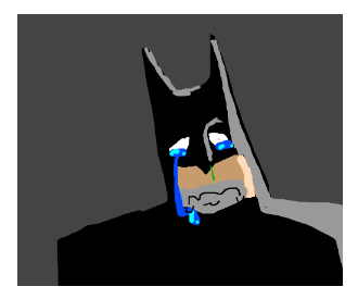 Sad Batman PNG HQ pngteam.com