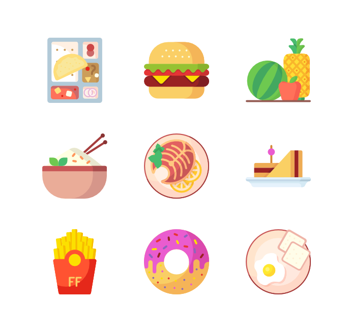 Salad Icons PNG Image in High Definition pngteam.com
