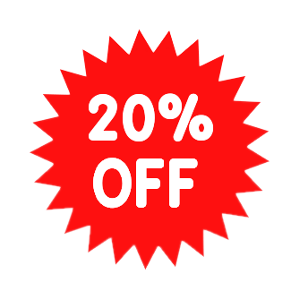 20 percent off Sale PNG HD
