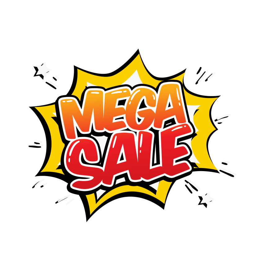 Mega Sale PNG HD File pngteam.com