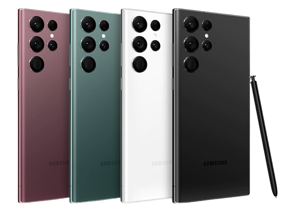 Samsung S22 All Colors PNG