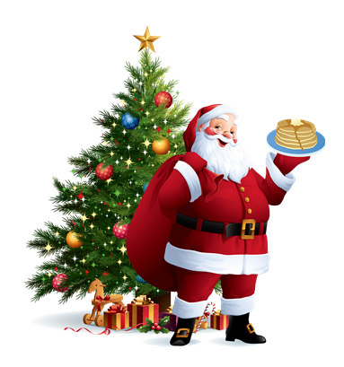 Santa Claus and Christmas Tree PNG Transparent pngteam.com