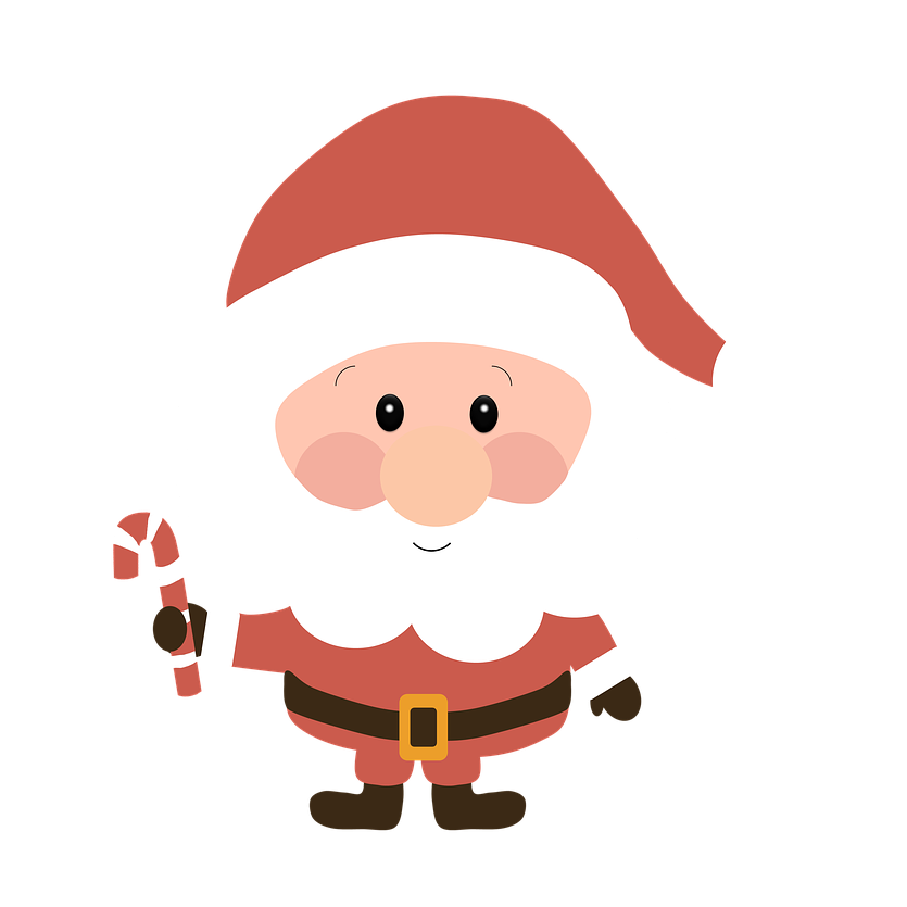 Little Santa Claus PNG HD Transparent pngteam.com