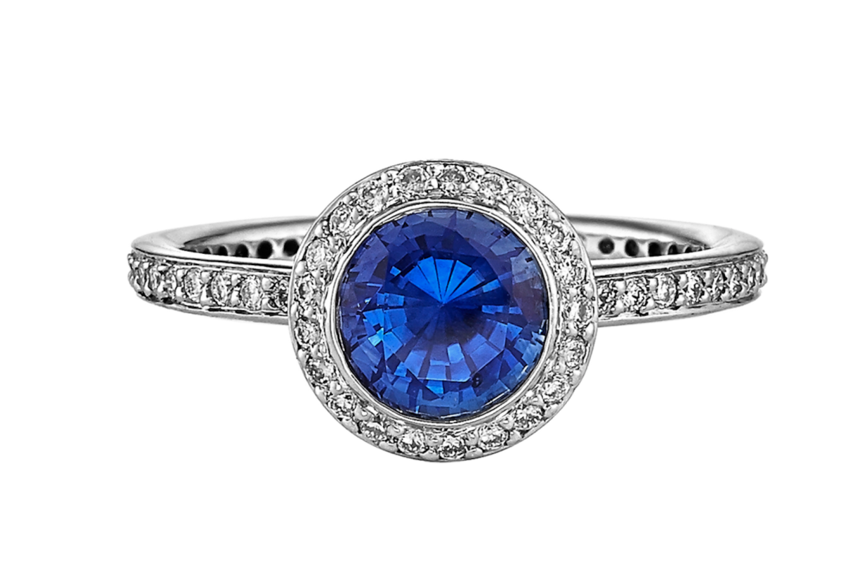 Sapphire Stone Ring PNG pngteam.com