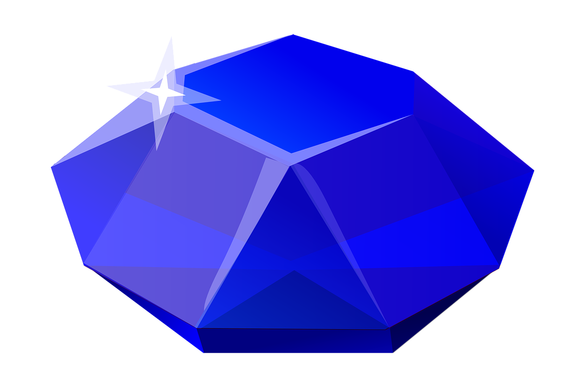 Sapphire Stone Blue Shining PNG Image in Transparent pngteam.com