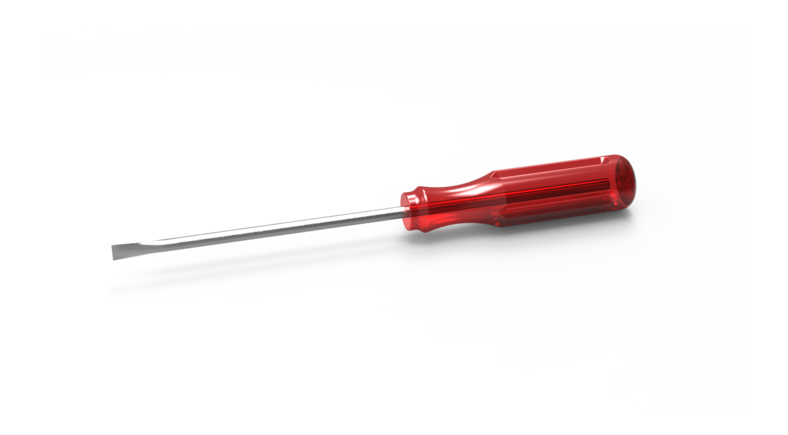 Red Screwdriver PNG Picture