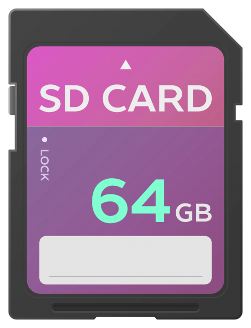 Sd Card PNG in Transparent