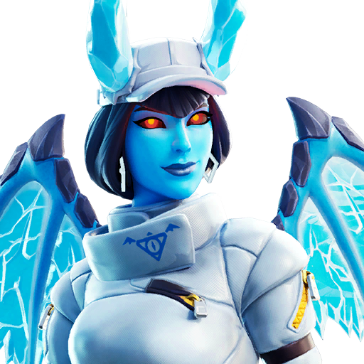 Fortnite Shiver PNG Ice Theme Skin Outfit pngteam.com