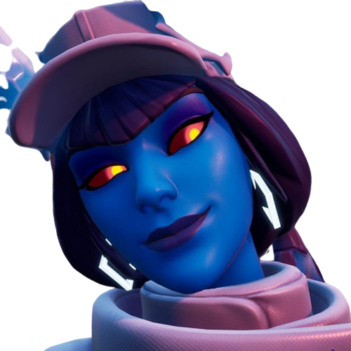 Shiver Girl Fortnite Item Outfit PNG Transparent