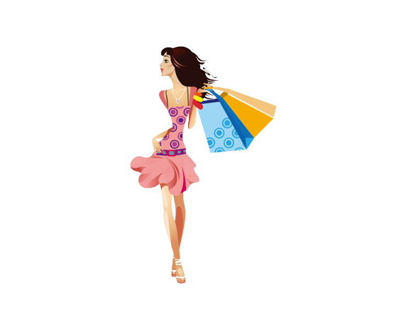 Girl Shopping PNG Picture Clipart pngteam.com