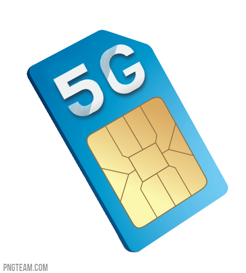 5G Sim Card PNG pngteam.com