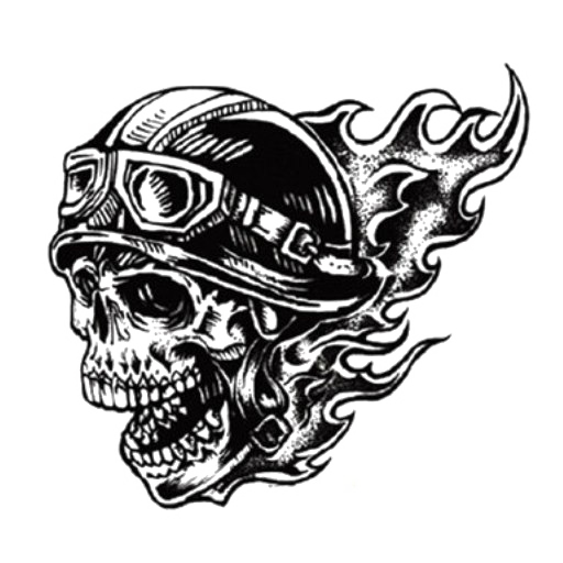 Skull Tattoo PNG HQ Image