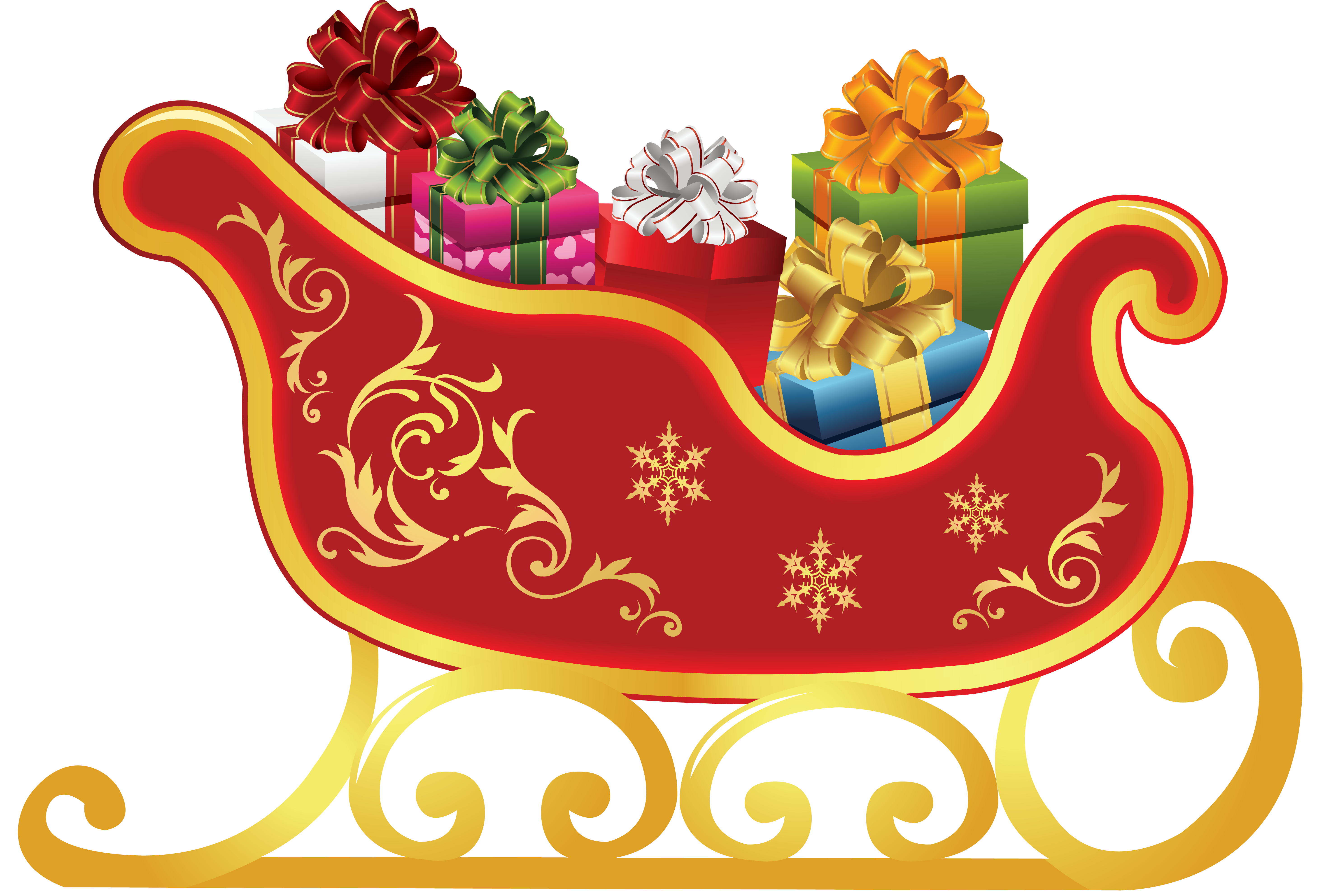 Sleigh PNG HD and HQ Image - Sleigh Png