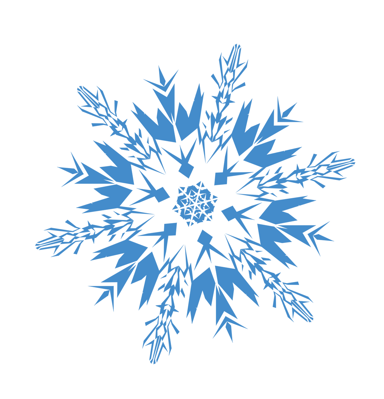 Snowflakes Blue PNG HD File pngteam.com