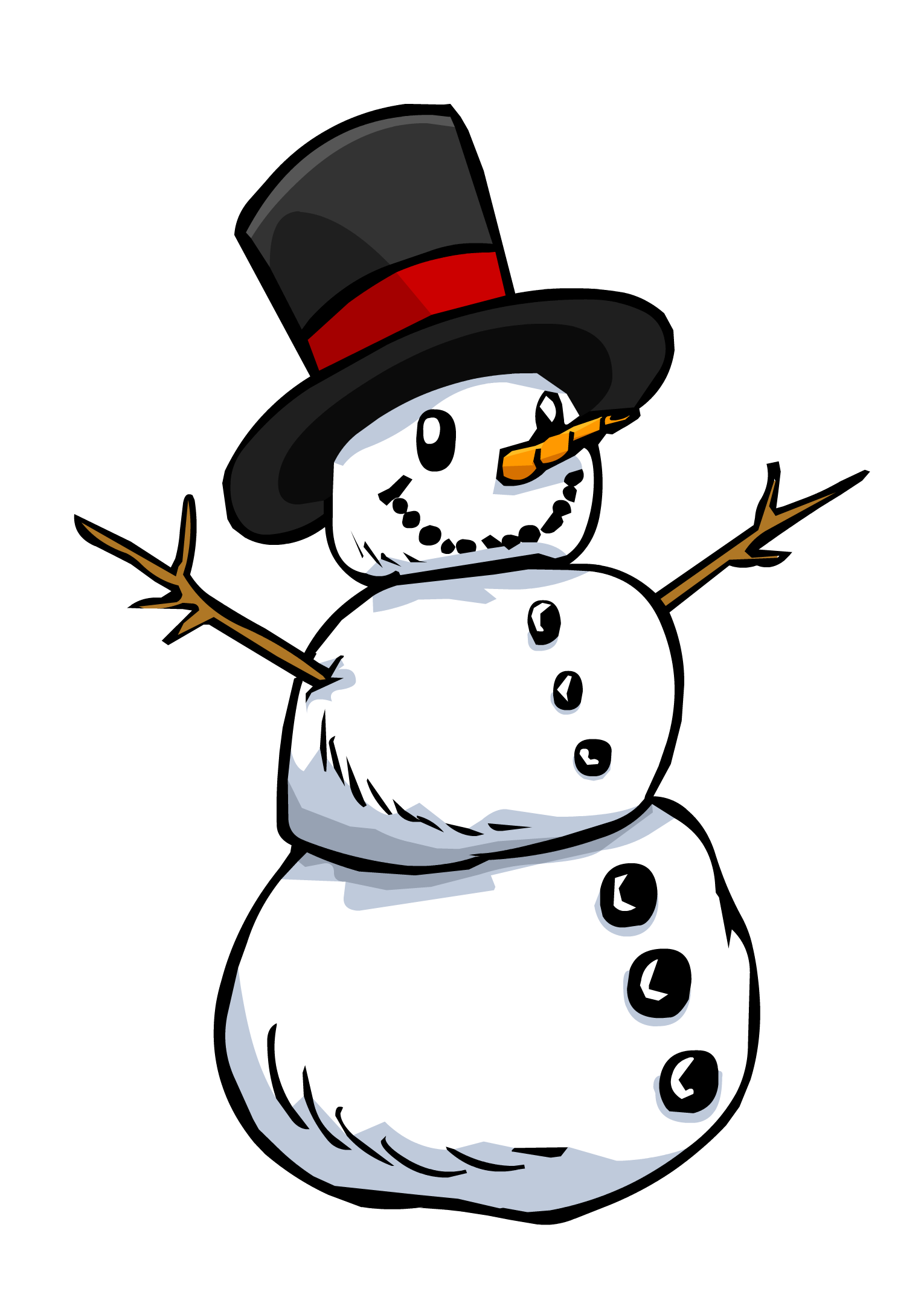 Snowman Cartoon PNG HQ - Snowman Png