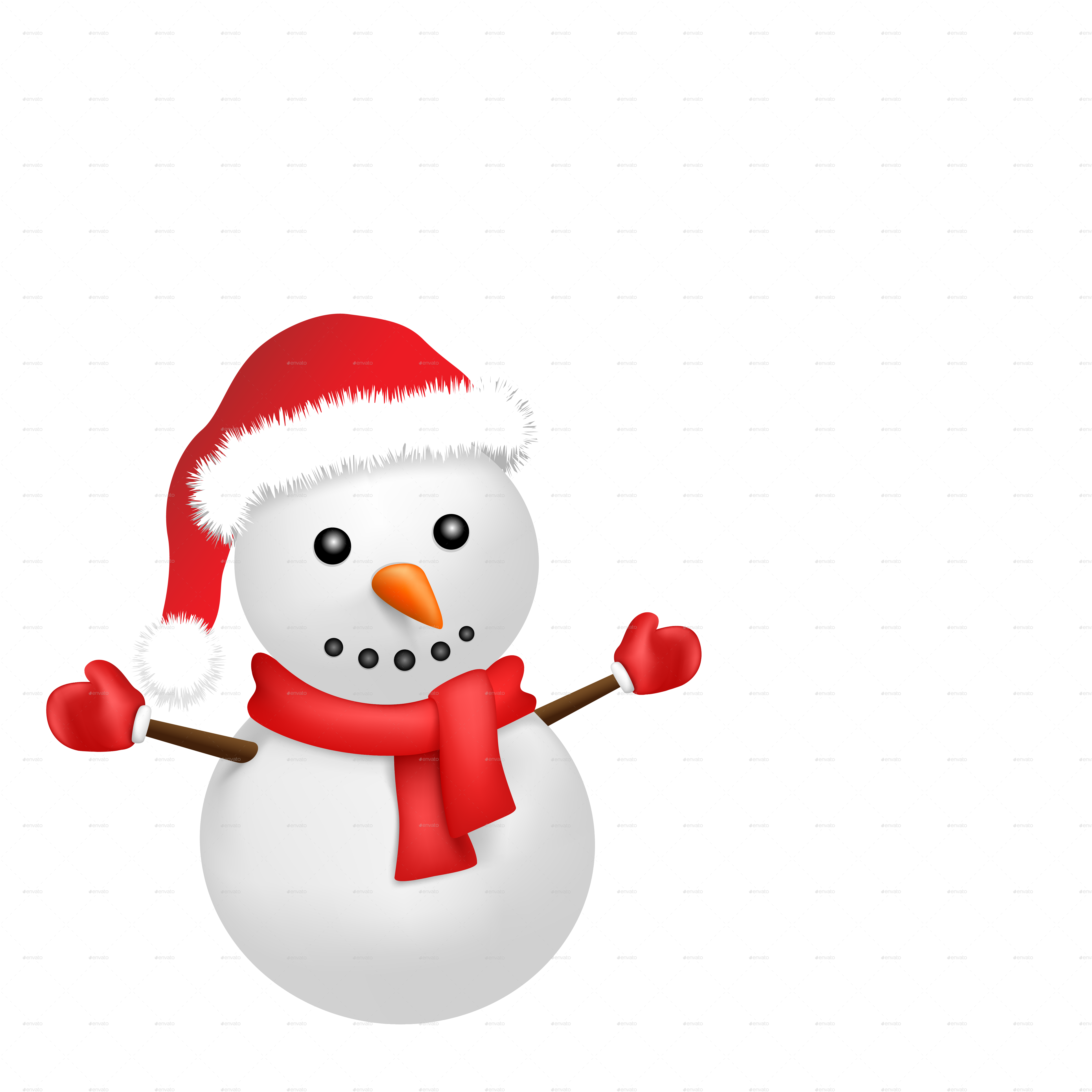 Snowman PNG Photo