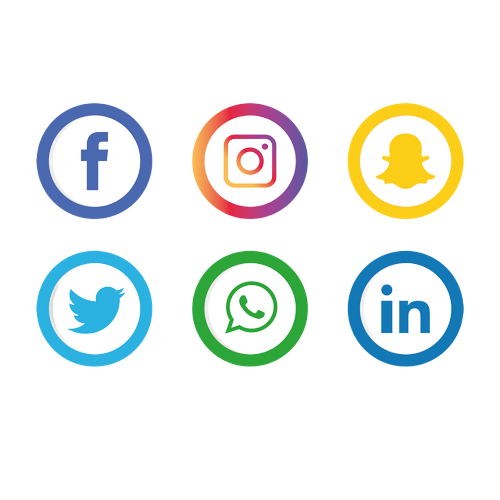 Social Media Logos Png No Background - Social Media Png
