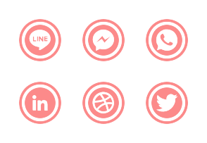 Social Media Icons Set pngteam.com