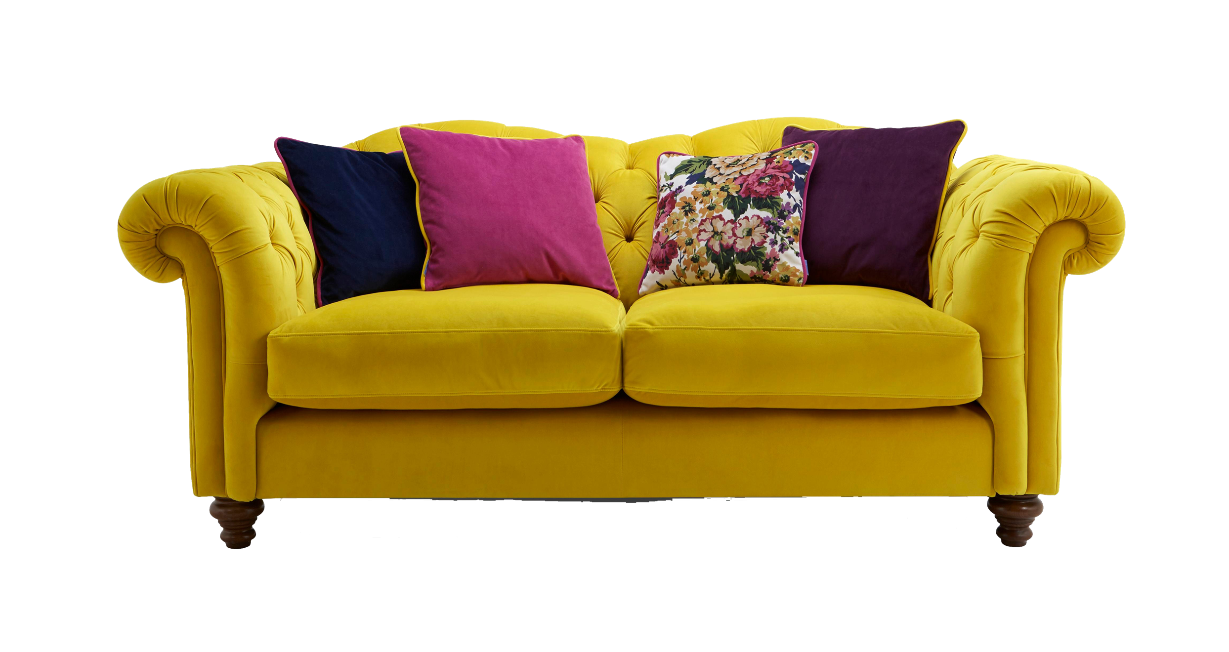 Yellow Sofa PNG Transparent pngteam.com