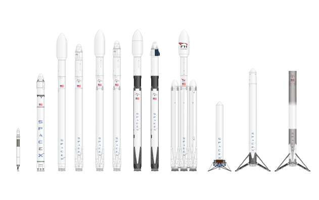 Space X Falcon 1 Png