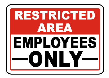 Staff Only Symbol PNG HQ Image pngteam.com