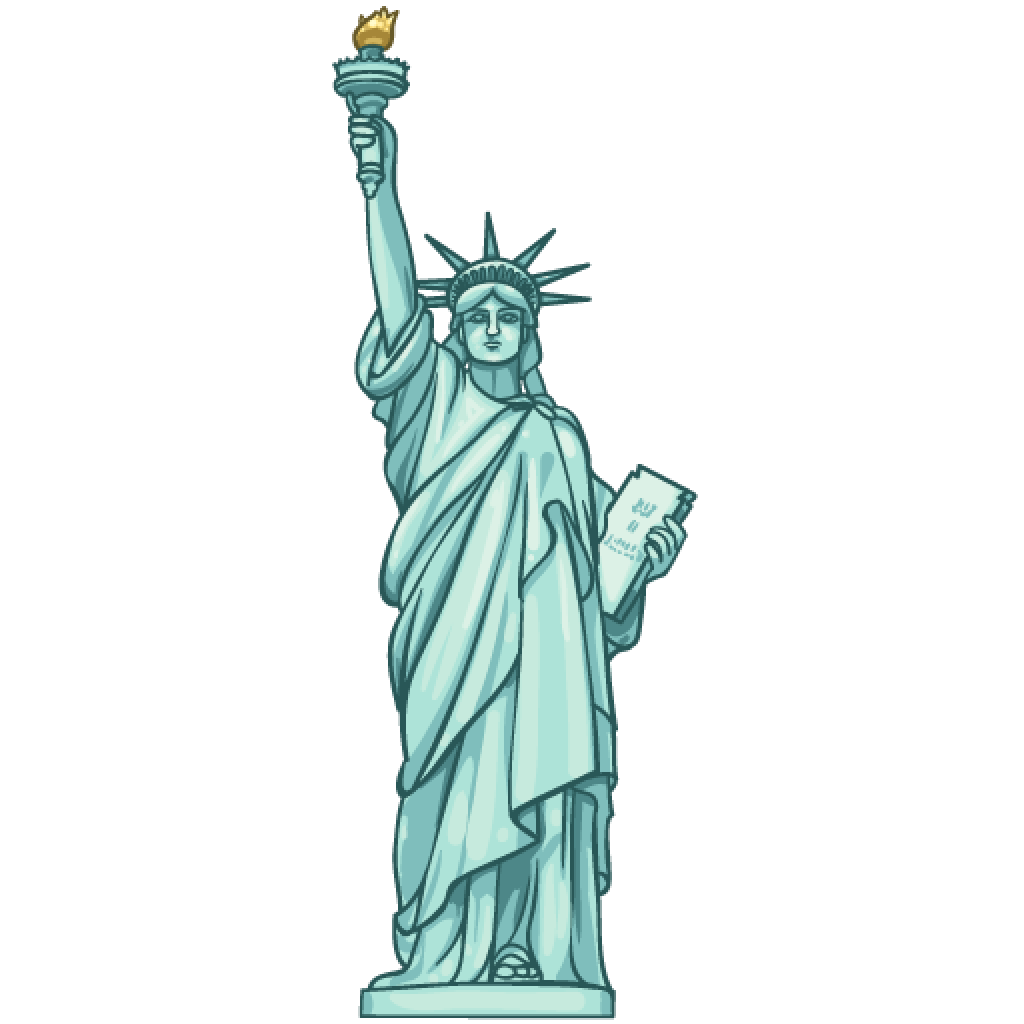 Statue Of Liberty PNG in Transparent pngteam.com