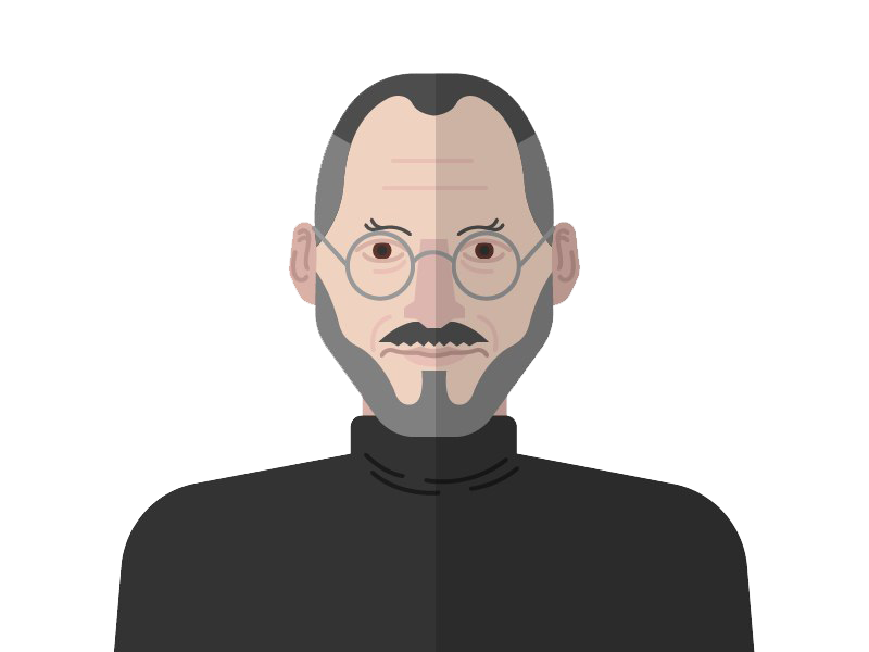 Steve Jobs PNG HQ Image pngteam.com