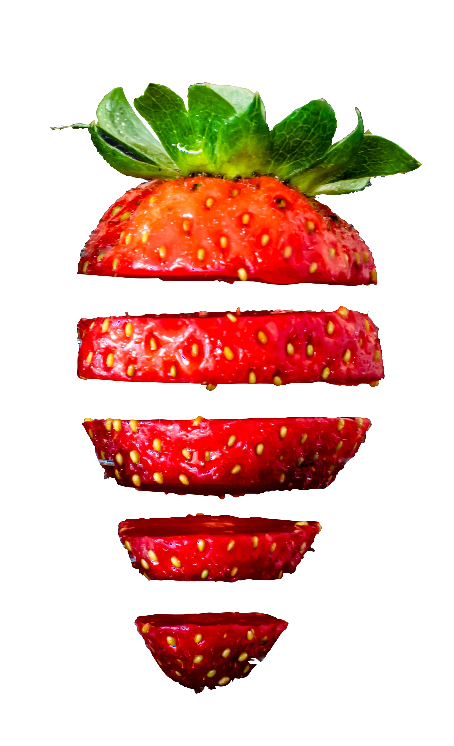 Sliced Strawberry PNG Image in High Definition pngteam.com