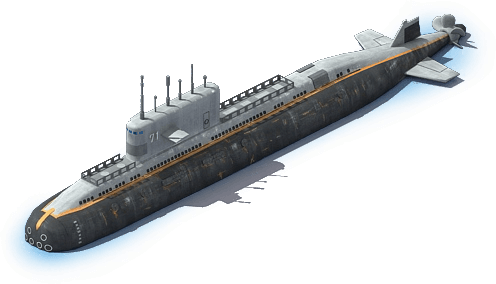 Submarine PNG Image in High Definition
