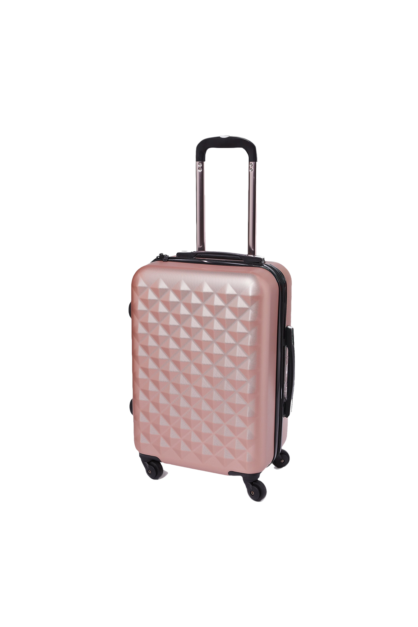 Pink Suitcase PNG in Transparent