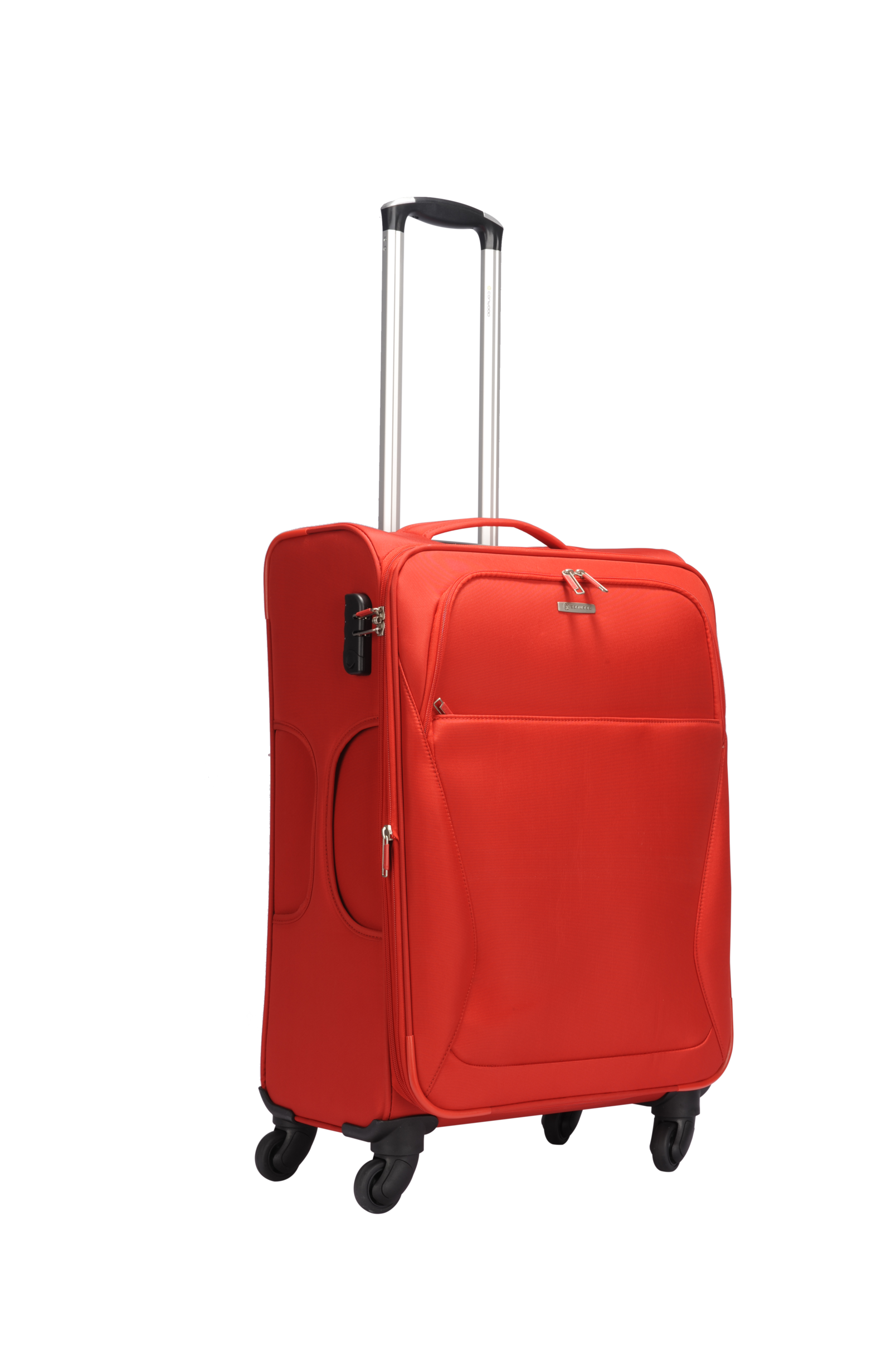 Red Luggage Suitcase PNG HD File