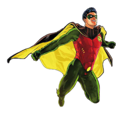 Superhero Robin PNG HQ