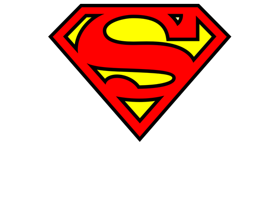 Superman Logo Red And Yellow PNG