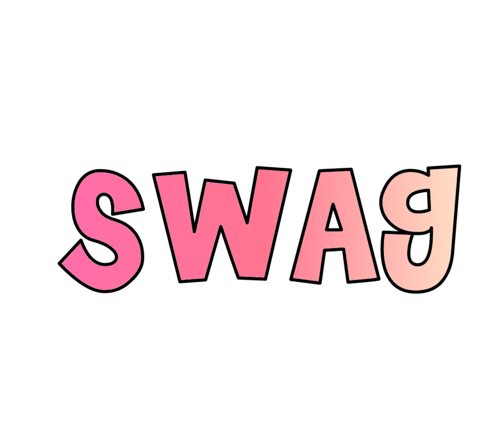 Swag Text Pink PNG HQ Image Transparent pngteam.com