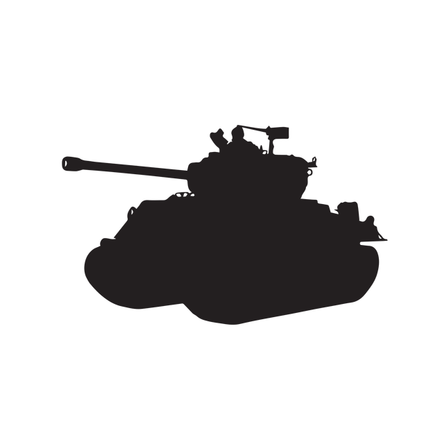 Military Tank Silhouette PNG Best Image pngteam.com