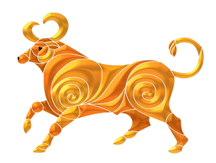 Taurus Bull Orange PNG HQ Image - Taurus Png