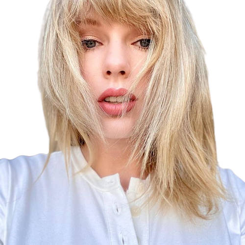 Taylor Swift Yellow Hair PNG