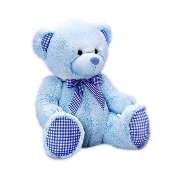 Blue Teddy Bear PNG HD pngteam.com