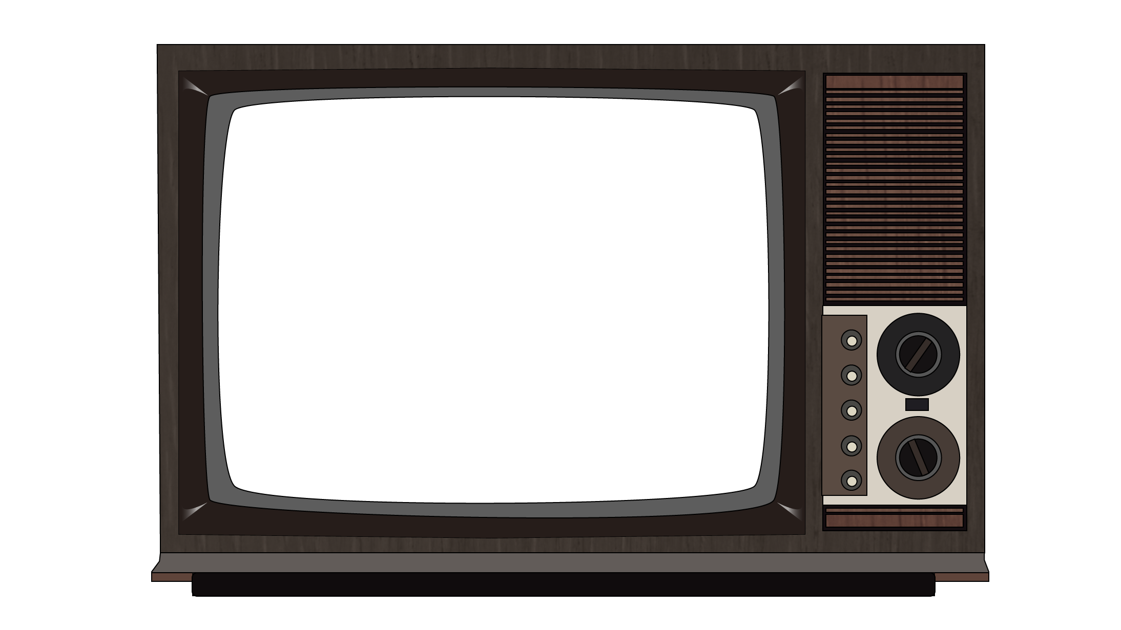 Old Television PNG in Transparent pngteam.com