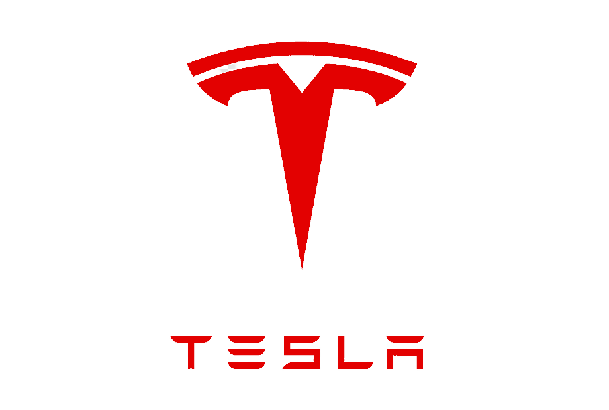 Red Tesla Logo PNG pngteam.com