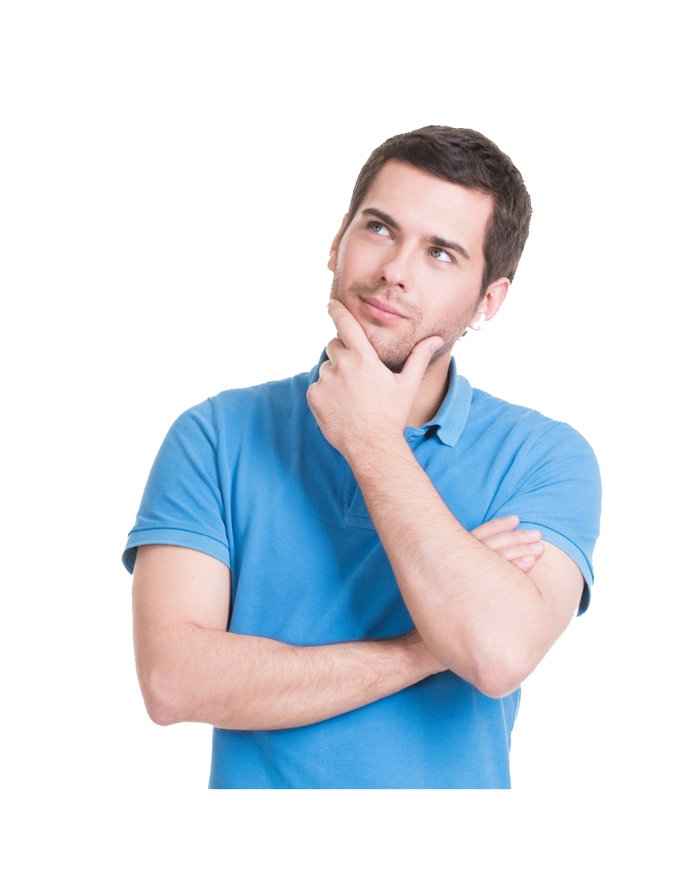 Thinking Man PNG