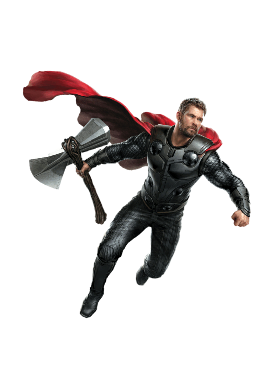 Avengers Endgame Thor PNG in Transparent pngteam.com