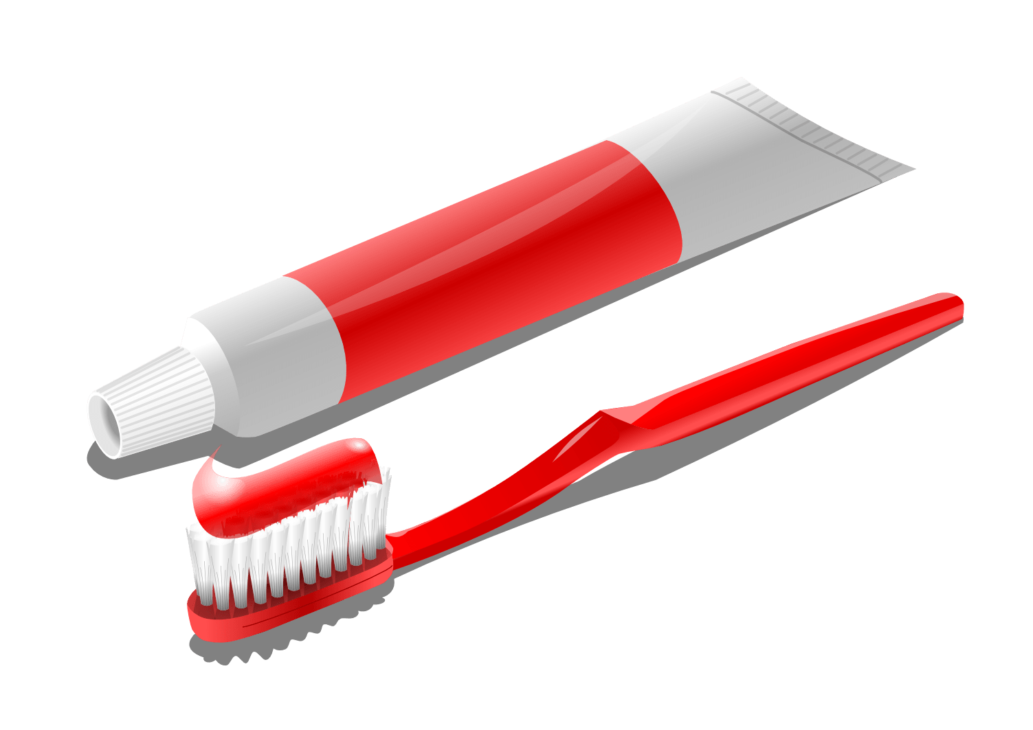 Red Toothbrush PNG HD pngteam.com