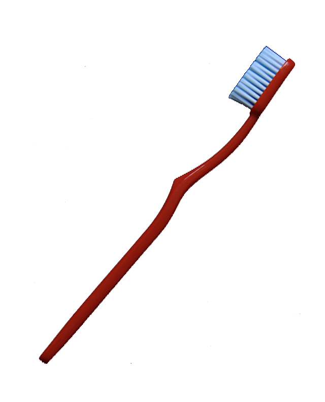 Red Toothbrush PNG Transparent